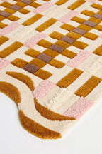 Hand Tufted Wool Rug – Modern Solid Luxury Area Rug for Living Room, Bedroom, Hallway & Office
