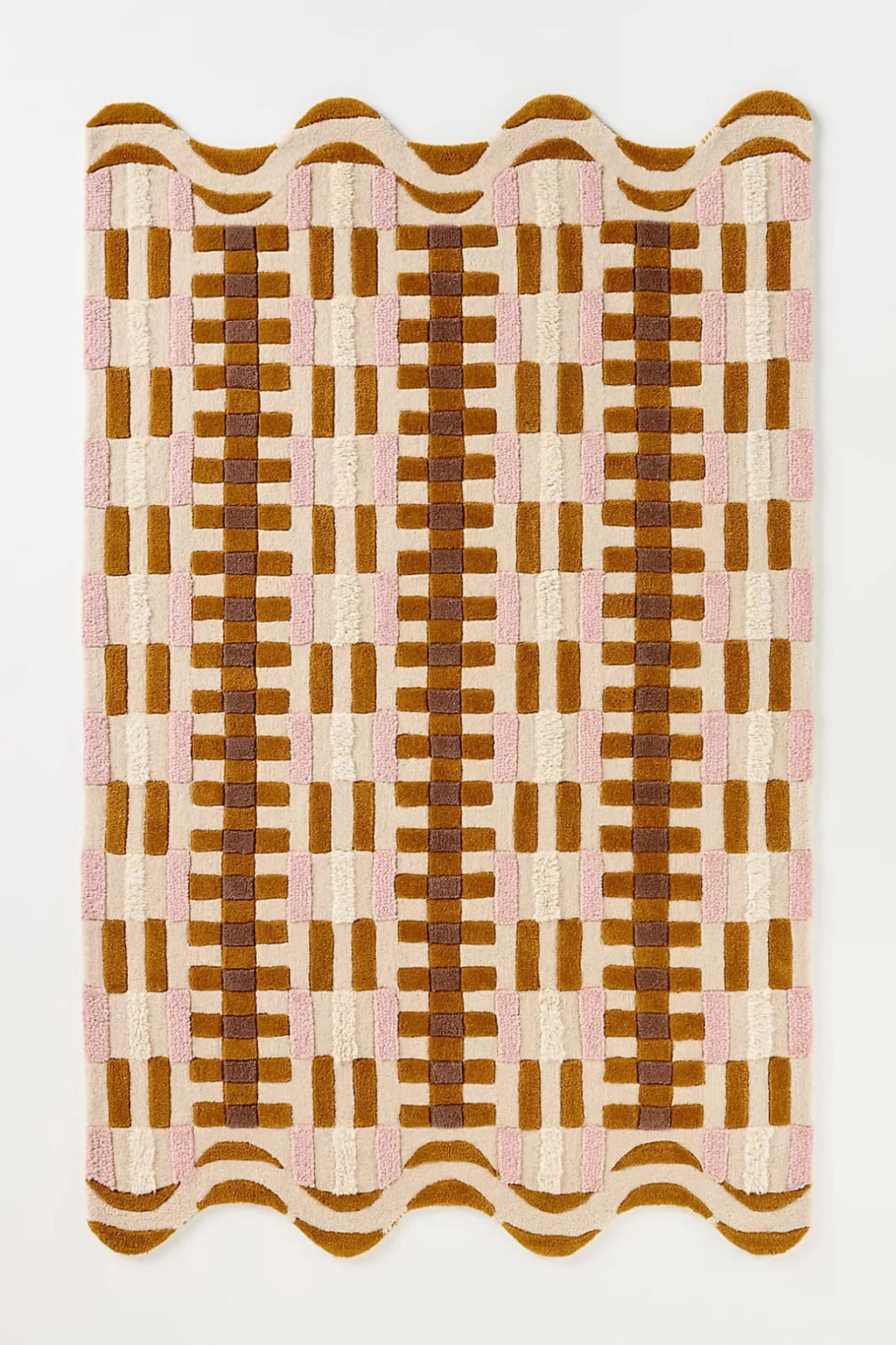 Hand Tufted Wool Rug – Modern Solid Luxury Area Rug for Living Room, Bedroom, Hallway & Office